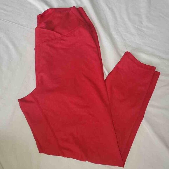 Zyia Active Red Animal print legging 16-18 - Picture 5 of 10